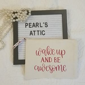 𝅺Cosmetic bag Custom made